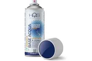 HQS HIGH QUALITY SPRAY HQS Bomboletta di Vernice Spray 400ml Base Acqua Colori Ral (Ral 5013 Blu Cobalto)