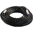 Your Cable Store 100 Foot XLR 3 Pin Microphone Cable 28 AWG,Black