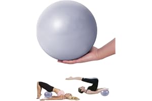 ‎MUPACK Mupack Gymnastikball Klein Pilates Ball - 25 cm Yoga Pilates Ball Kleine Übung Ball,Dicker Anti-Burst Gymnastikball inkl Ballpumpe, Rutschfester&Superleichter Soft Pilates Ball, Fitness Ball für Yoga,Heim, Büro,Sitzball