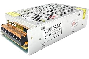 DC 18V 5A 90W Universell växelströmförsörjning reglerad transformator kortslutning och överströmsskydd 220V bristskydd överbe