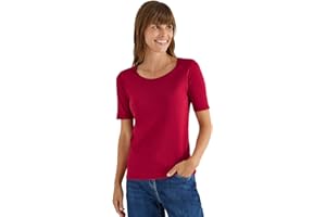 Cecil B317516 T-Shirt Basique en Coton Femme