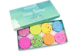 JOYHAZE Duschdampfer Aromatherapie, Duschkugeln mit ätherischen Ölen für Spa-Entspannung, Duschtabletten, Weihnachten, Geburtstag, Valentinstag, Stressabbau, Selbstpflege, gemischte Aromen, 8 Stück