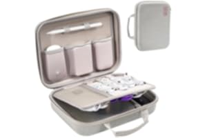 ProCase Étui Rigide de Voyage pour Macbook Adaptateur de Courant Chargeurs Câbles Banque d’Énergie Apple Magic Mouse Apple Pencil USB Flash Disk SD Card