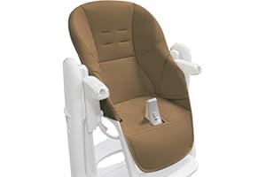 MURMAN Housse De Chaise Haute Bebe, Housse De Chaise De Salle À Manger Pour Bébé, Confortable Coussin De Chaise Haute Bebe Universelle Pour Peg Perego, Kosmic Jané, Baoneo, Siesta Zero3