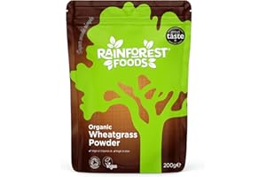 Rainforest Foods Organic New Zealand Wheatgrass Powder 200g