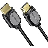 amazon basics High Speed HDMI Cable (Gold-Plated, A Male to A Male) - Supports 4K @60Hz and Audio Return (3 Feet)