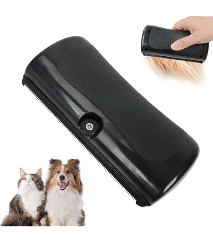 Dellyy Spazzola Per Toelettatura - Strumento Deshedding Per Cani E Gatti - Rimuovi Pelo Animali