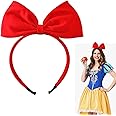 CSDPC Bow Headbands Headdress for Women and Girls - Huge Bow Headband Large Bowknot Hairband - Hair Accessories for Women's Kiki Delivery Service Cosplay (Red), 1