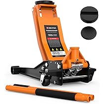 Cavalletto Sostegno Auto Jopassy 3 Tonnellate - 2 Pezzi Regolabili 285-430mm - Foto 11