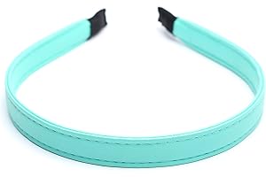 ‎QINGOO QinGoo Grün Leder Haarreife Frauen Stirnband Kopfschmuck Stirnbänder Haarband Haarschmuck 1stück(Green)