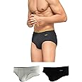 XYXX Men's Uno Regular Fit Micromodal Briefs with No Marks Waistband (Pack of 3)