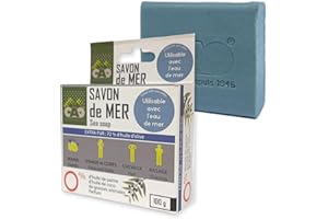 CAO C.A.O. - Savons en Sodium olivate, aqua, glycerin, olea europaea fuit oil, sodium hydroxyde, CI 77891, CI 42090. - Longueur 6,8 cm - Largeur 5,7 cm - Hauteur 2,4 cm