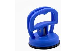 AUKSON F21C Mini Saugheber Gummisauger Glasheber Saugnapf Vakuumheber 57mm, max.15 kg Tragkraft, Saugnäpfe für Materialtransport, 5,7 x 5,7 x 7,1 cm, Zum Transport unhandlicher & Schwerer Gegenstände (1 STK)