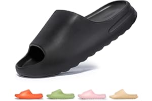 Jesindr Claquette Hommes Claquettes Femme Plage Ete Sandales Homme Caoutchouc Pantoufles Femme AntidéRapante Piscine Slide Unisex Epaisse Confort Foam Slides