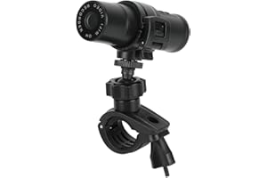 CUEI Cámara para Casco de Moto de Bicicleta, 1080P 1000mah HD WiFi Cámara Delantera Y Trasera para Bicicleta Cámara Deportiva, Cámara de Acción para Deportes Al Aire Libre, Cámara DV de Aleación de Zinc