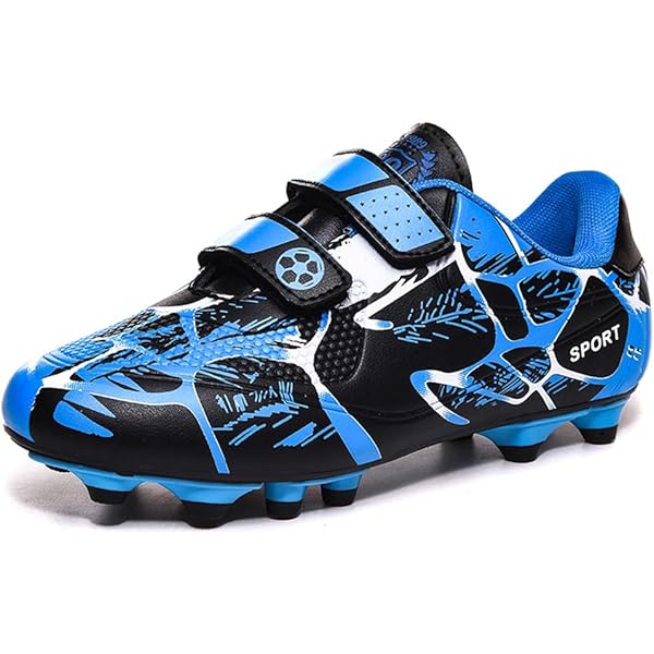 Voetbalschoenen Meisjes Jongens Trainingsschoenen Spikes Voetbalschoenen Kinderen Lichtgewicht Antislip Ademend Oranje 28 EU Unisex Outdoor