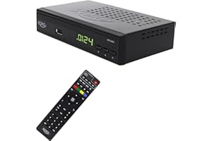 Xoro SAT100623 DVB-S2 Receptor, SAT, HDTV, FTA, Negro