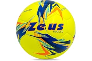 NUCLEO SPORT Pallone da Calcio Nucleo x Zeus - Resistente, Alta Visibilità e Design Accattivante per Allenamenti e Partite Calcio Calcetto Vari Colori