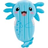 Intex Axolotl Inflatable Mat, 94 x 109 x 14 cm, Fun Float, with 2 Holding Handles, for Pool, for Beach, Capacity for 1 Person