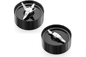 Mcclellanty Teile Kreuz Klinge & Flache Klinge KüChen Maschine Klinge für 250W Magic MB1001 Mixer ZubehöR