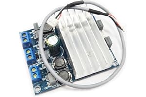 HiLetgo TDA7492 2 * 50W D Class High Power Digital Amplifier Board AMP with Radiator 10-26V