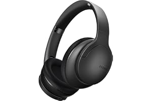 DOQAUS Bluetooth Hörlurar Over Ear, Bluetooth 5.3 Trådlösa Hörlurar, 90 Timmars Speltid, 3 EQ-Lägen, HiFi Stereo Headphones T