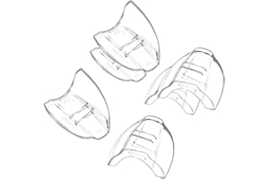 Durdiiy 2 pary okularów ochronnych, osłony boczne, przezroczyste osłony boczne na okulary ochronne, akcesoria do okularów ochronnych, boczne osłony do ochrony oczu