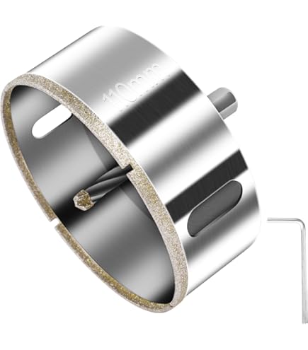 S&R Diamant Gatzaag 35mm met Centreerboor – Holle Kern Boor voor Harde Tegels, Porselein, Graniet en Marmer – Slijtvast, Temperatuurbestendig, Nat Boren, Industriële Kwaliteit