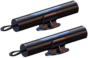 ACEBON 2 Pcs Emergency Car Window Breaker, 2-in-1 Safety Hammer and Seat Belt Cutter, Car Escape Tool for All Vehicles ﻿ (2 * Black)