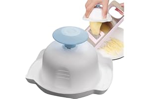 BOMMFU Supporto per protezione delle dita per grattugia, protezione antitaglio per la cucina, protezione per le dita, protezione per le dita per tagliare e tagliare in cucina