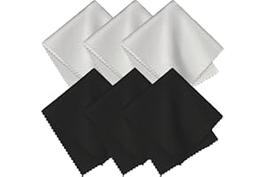 FRXVUC Brillenputztücher, Mikrofaser Reinigungstücher, Microfaser Display Reinigungstuch, Mikrofaser Reinigungstücher für Brillen, Bildschirme, Tabletten, Gläser