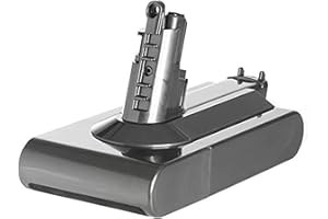 WYGUO V11 Sostituzione della batteria dell'aspirapolvere per Dyson V11 Cyclone Animal Absolute Total Clean Vacuum Cleaner Rechargeable Battery Pack 970145-02 [25.2V 4200mah]