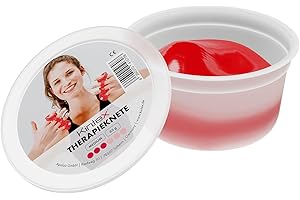 Kintex Plastilina terapeutica per Esercizi, 85 g, 6 Punti di Forza, Allenamento della Mano, spremitura della Mano,Stucco fisioterapico, Terapia della Mano