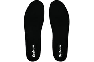 Szdxuw Semelles Chaussures Confort Femme et Homme - Semelles de Soutien de la Voûte Plantaire, pour la Fasciite Plantaire, Offrant de Superbes Absorption des Chocs et Amortissantes, Noir Grande