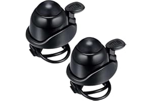 Brslainn 2 pièces Sonnette de vélo, Réglable pour Enfants et Adultes, Sonnette de Vélo Forte pour Vélo de Course, VTT et Scooter