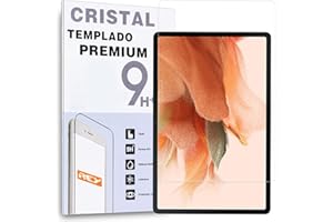 REY Protector de Pantalla para SAMSUNG GALAXY TAB S7 FE 5G - WIFI (12,4"), Cristal Vidrio Templado Premium