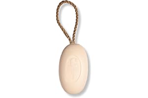 Eco Bath London Donkey’s Milk Soap on a Rope 220g - Luxurious and Eco Friendly Body Wash Bar with Shea Butter, Natural Shower Gel Bar for Smooth and Hydrated Skin