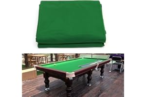 Boshen Billardtuch Pooltisch-Filztuch mit 6 Tuchstreifen für 7/8/9 Fuß Tisch schnell vorgeschnittene Schienen, 3 Stoffe zur Auswahl