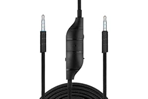 Yaowanguan Cavo per Logitech G933 G633 G635 G935 cuffie da gioco con microfono integrato e controllo volume chat compatibile con PS5/PS4/Xbox One/PC sostitutivo Cavo audio