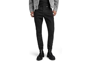 G-STAR RAW D-Staq 3D Slim dżinsy męskie, Czarny (Pitch Black D05385-b964-a810), 36W / 36L
