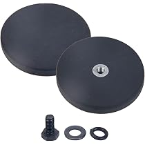 4x Gummierte Magnete Mit M6-Gewinde – Ø 28 Mm, 5 Produktbild-Vorschau 2