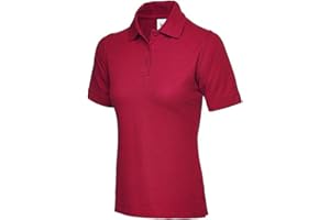 247-Clothing Ladies Pique Polo Shirt Size UK 8 to 26 Plus New Casual Sports Gym Work