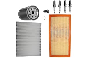 ‎ENVA MADE FOR QUALITY BESTPRICE Inspektionspaket Filterset mit 1x Luftfilter, 1x Innenraumfilter (Pollenfilter) mit Aktivkohle, 4x Zündkerze Kompatibel mit OPEL ASTRA G (T98), ZAFIRA A (T98),