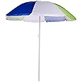 Procamp Beach Umbrella UV protected 190T Polyester material and Silver Coating, Medium