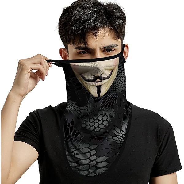 Scaldacollo Tubolare Multiuso ShopINess - Teschio Classic, Per Sport E Festival - Foto 7