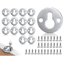 KOTARBAU Lot De 10 Ferrures à Tête Bombée 42 X 14 Mm Galvanisées Univer