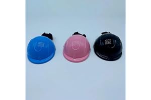 Pet Helmet Adjustable Strap Adorable Dog Hard Hat for Hiking Small Dogs Cats S Pink Pet Supplies Dog Supplies Clothing & Shoes