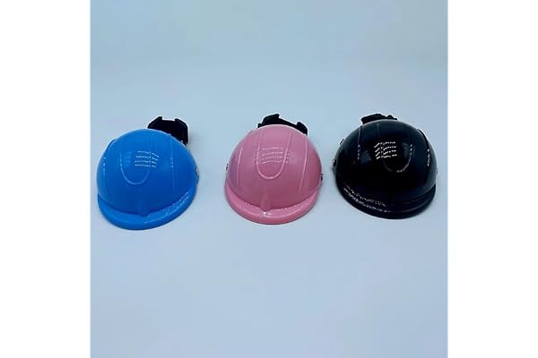 Enakshi Pet Helmet Adjustable Strap Adorable Dog Hard Hat for Hiking Small Dogs Cats L Pink Pet Supplies Dog Supplies Clothing & Shoes