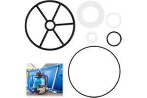 VXIWSCY Kit de Reparación de Juntas para Válvula Hayward Vari-FLO XL, Incluye Junta de Araña y O-Ring SPX0710L, Compatible con SP0710T, SPX0710CA, Ideal para Filtros y Bombas de Piscina, Set de 6 Piezas