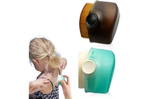 WATDENYFINE 2 Stück Sonnenschutz Applikator Sunscreen Applicator Sonnenmilch Applikator für Jungen und Mädchen Perfekt für Strandurlaube Hellgrün Kaffeefarbe